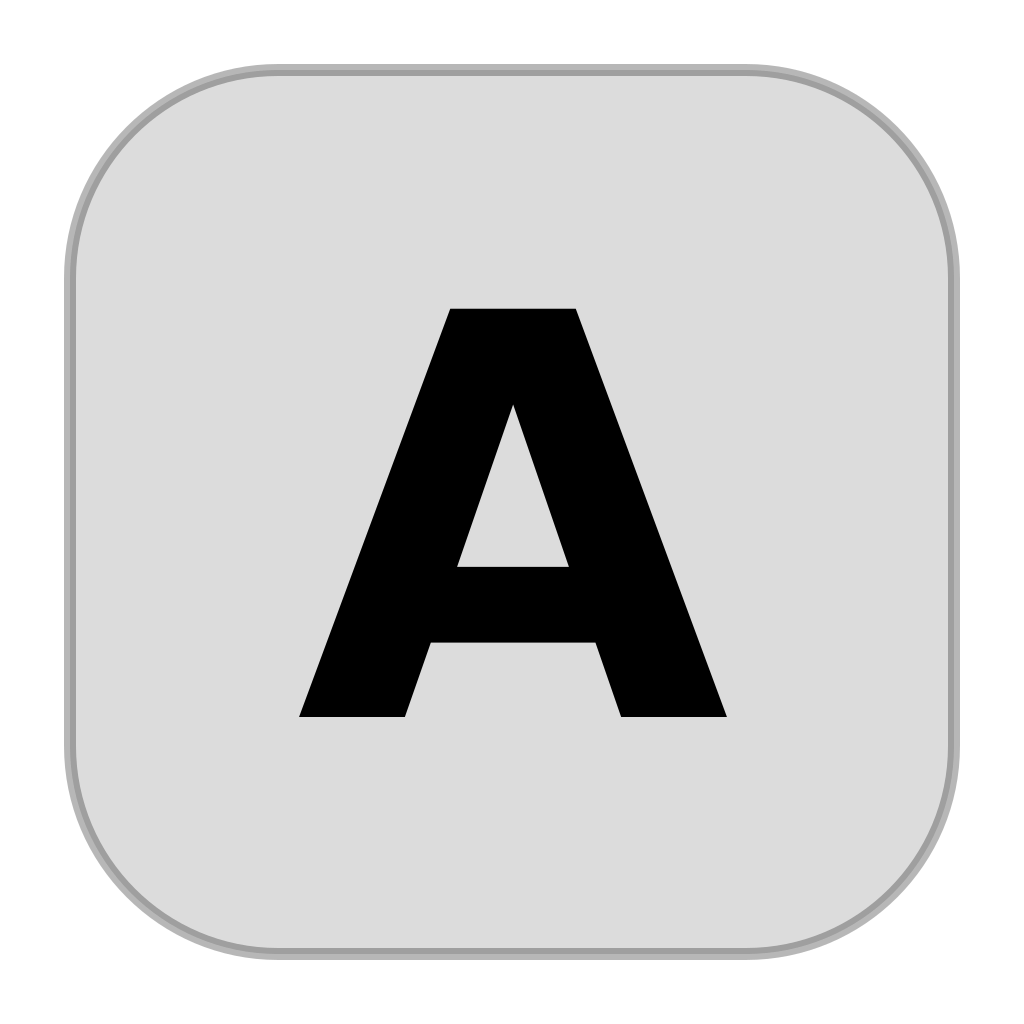 Icon A Black